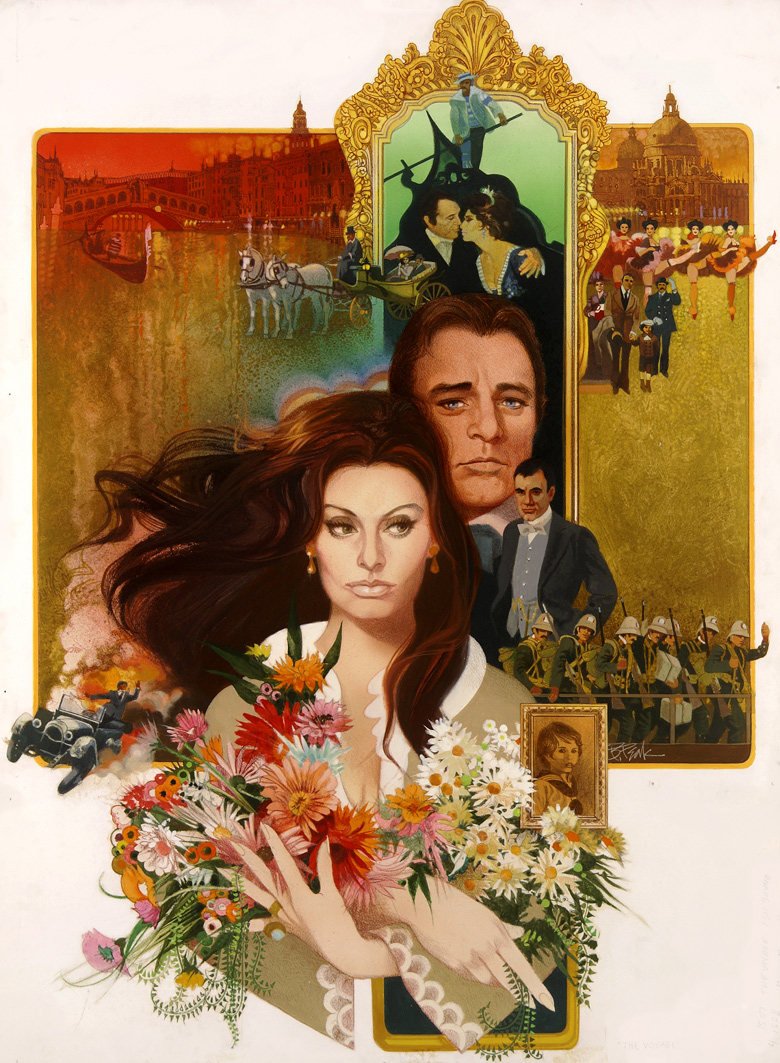 The Voyage, original movie poster key art by Bob Peak