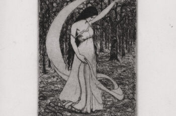 The Wanderer – etching